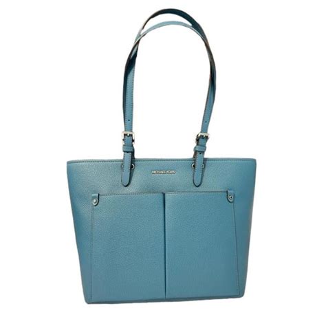 michael kors teal zippered bag|macy's Michael Kors bags.